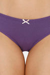 Zivame Anti-Microbial Low Rise Full Coverage Bikini Panty (Pack of 3) - Multicolor — thumbnail 9